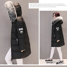 Load image into Gallery viewer, Women’s Winter Fur Collar Hooded Parka!