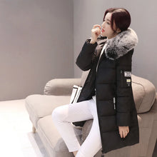 Load image into Gallery viewer, Women’s Winter Fur Collar Hooded Parka!