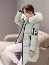 Load image into Gallery viewer, Women’s Winter Fur Collar Hooded Parka!