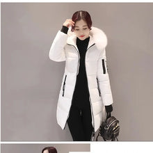 Load image into Gallery viewer, Women’s Winter Fur Collar Hooded Parka!