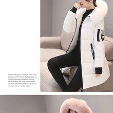Load image into Gallery viewer, Women’s Winter Fur Collar Hooded Parka!