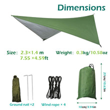 Load image into Gallery viewer, Portable Camping Hammock and Tent!