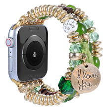 Load image into Gallery viewer, Beautiful Beaded Apple Watch Strap!
