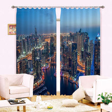 Load image into Gallery viewer, 3D Photo Printing Living Room and Bedroom Window Blackout Curtains!
