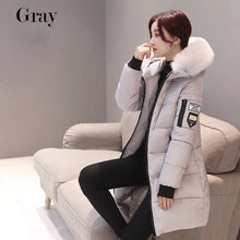 Load image into Gallery viewer, Women’s Winter Fur Collar Hooded Parka!
