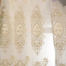 Load image into Gallery viewer, Luxury European Velvet Curtains – Elegant Embroidered Window Drapes for Living &amp; Bedroom!
