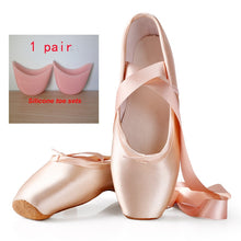 Load image into Gallery viewer, Ballet Dance Shoes with Ribbons for All Gender!
