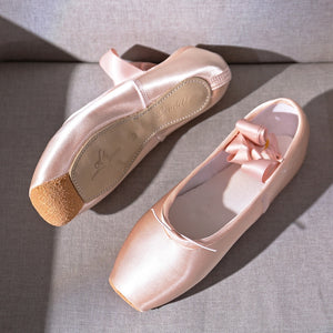 Ballet Dance Shoes with Ribbons for All Gender!