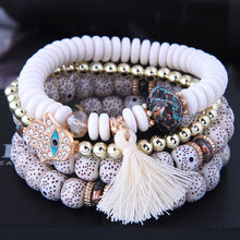 Load image into Gallery viewer, Heart Charm Multilayer Bohemia Bracelet!
