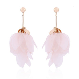 Bohemian Fairy Floral Drop Earrings!