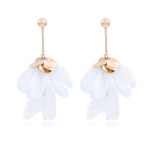 Bohemian Fairy Floral Drop Earrings!