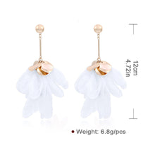 Load image into Gallery viewer, Bohemian Fairy Floral Drop Earrings!
