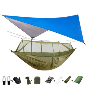 Portable Camping Hammock and Tent!