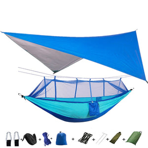 Portable Camping Hammock and Tent!