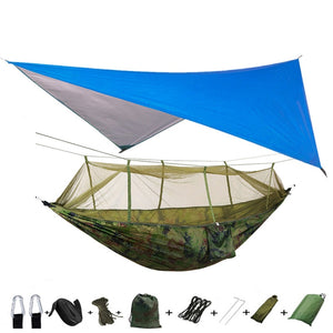 Portable Camping Hammock and Tent!