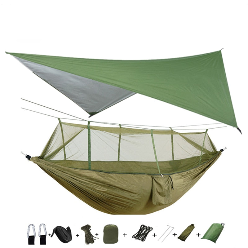 Portable Camping Hammock and Tent!
