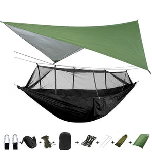 Portable Camping Hammock and Tent!