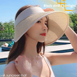 Roll-up Straw Cap for All Seasons!