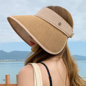 Roll-up Straw Cap for All Seasons!