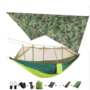 Portable Camping Hammock and Tent!