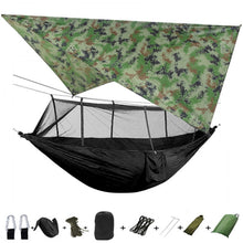 Load image into Gallery viewer, Portable Camping Hammock and Tent!
