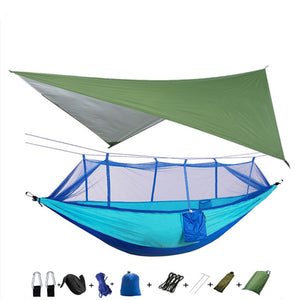 Portable Camping Hammock and Tent!