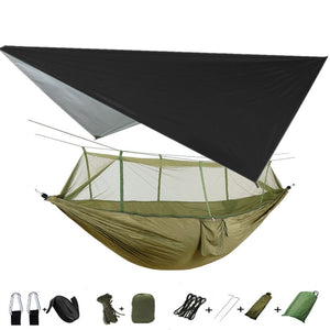 Portable Camping Hammock and Tent!