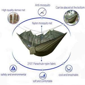 Portable Camping Hammock and Tent!