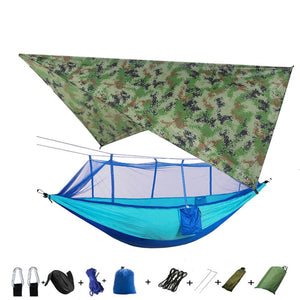 Portable Camping Hammock and Tent!