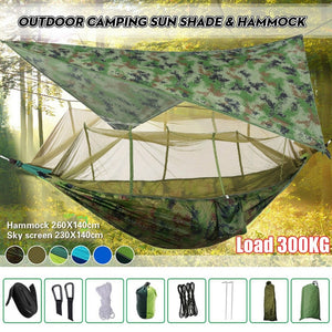 Portable Camping Hammock and Tent!