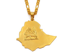 Load image into Gallery viewer, Ethiopian Map Necklace Jewelry!
