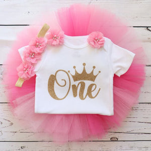 Girl’s Unicorn Dresses for 1st Birthday!