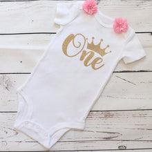 Load image into Gallery viewer, Girl’s Unicorn Dresses for 1st Birthday!
