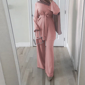 Eid Mubarak Dubai Hijab Outfit Set for Women!