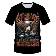 Load image into Gallery viewer, Veteran, Biker, Lion of Judah, and, Eagle 3D T-shirts!
