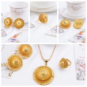 Habesha (Ethiopian and Eritrean) Hot Bridal Jewelry Set!