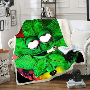 Bob Marley Reggae Throw Blanket!