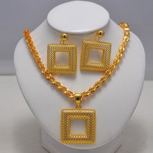 Load image into Gallery viewer, Ethiopian, African, Middle Eastern Gold-Plated Jewelry Set!
