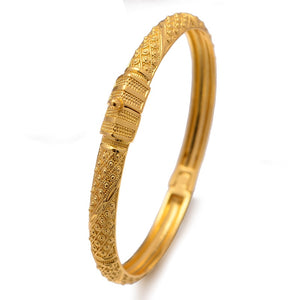 Ethiopian Dubai Gold-Plated 4 Bracelets!