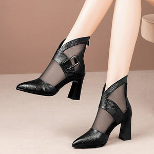 Gladiator High Heeled Sandals Boots for Women!