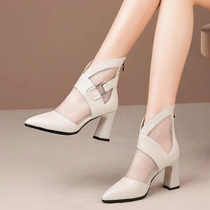 Gladiator High Heeled Sandals Boots for Women!