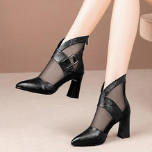 Load image into Gallery viewer, Gladiator High Heeled Sandals Boots for Women!
