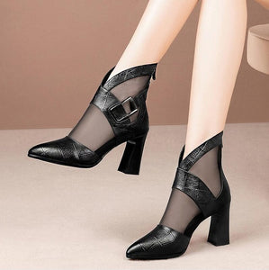 Gladiator High Heeled Sandals Boots for Women!
