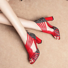 Load image into Gallery viewer, Wild Joker Gladiator High Heeled Shoes for Women!
