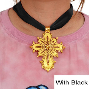 Ethiopian and Eritrean Cross Pendant for Women!