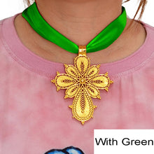 Load image into Gallery viewer, Ethiopian and Eritrean Cross Pendant for Women!
