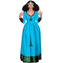 Load image into Gallery viewer, Ethiopian V-Neck Dress for Women!
