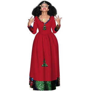 Ethiopian V-Neck Dress for Women!