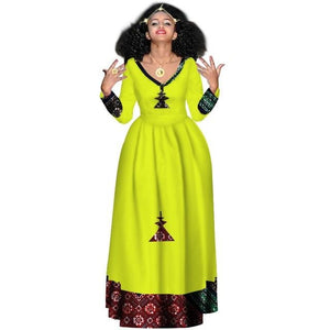 Ethiopian V-Neck Dress for Women!