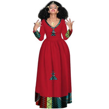 Load image into Gallery viewer, Ethiopian V-Neck Dress for Women!
